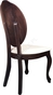 Klasyczne tapicerowane krzesło Lugo ludwik  (4)