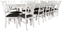 Biały zestaw skandynawski Max 12 krzeseł (1)