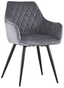 Nowoczesne krzesło Carbo velvet (2)