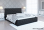 Łóżko tapicerowane ARAL +POJEMNIK+STELAŻ (3)